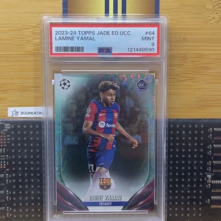 PSA PSA 9 - Lamine Yamal - Barcelona - rookie card - UCC Jade 23-25 product image