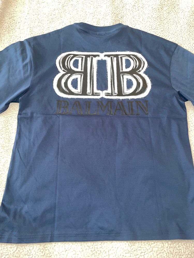 Balmain Blue T-Shirt