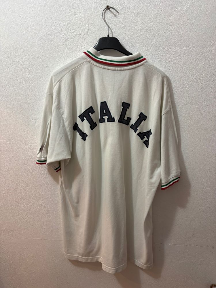 White Polo Italia Shirt