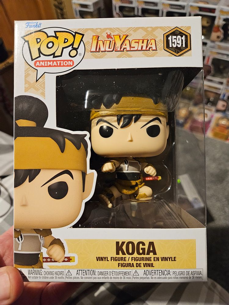 Funko Pop! Animation Inuyasha Koga Vinyl Figure