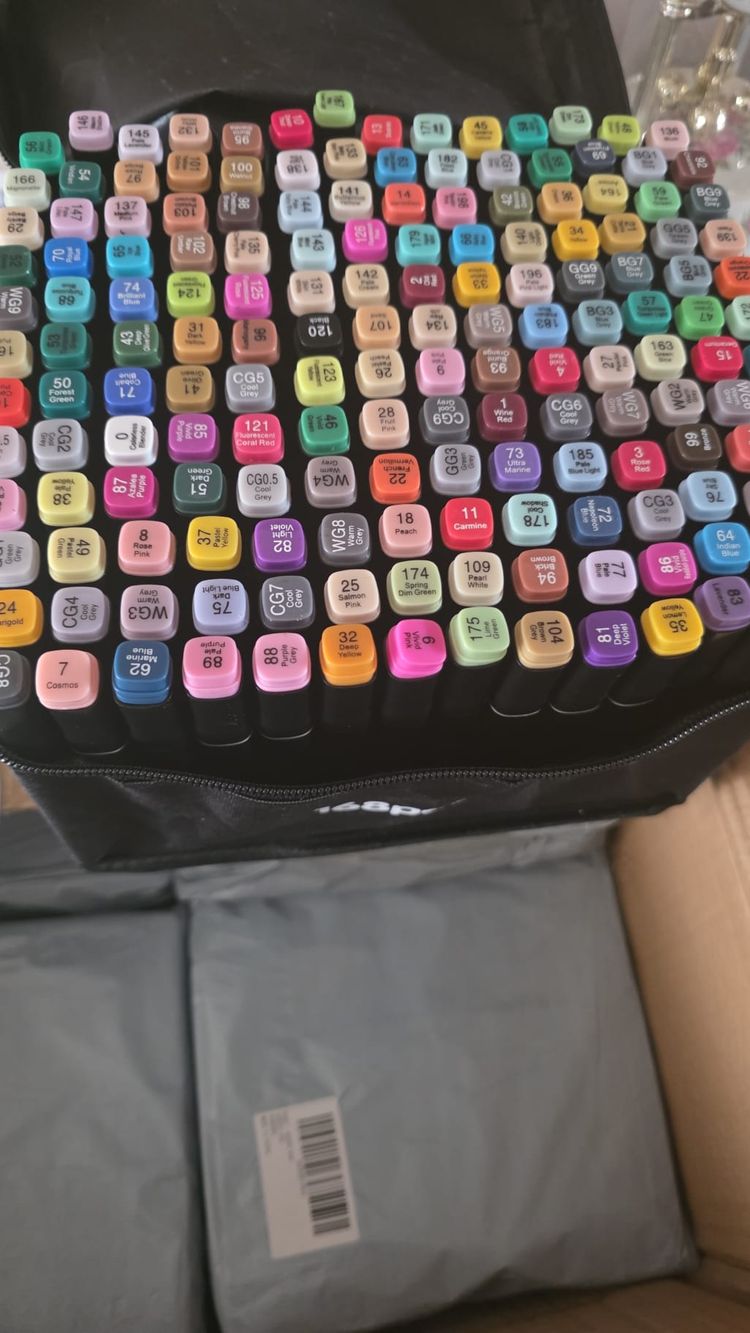 Set 168-Piece Marker Pen Set product image