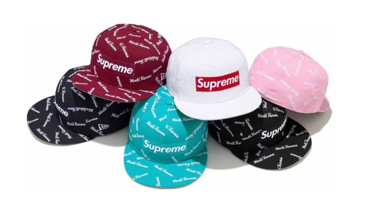 SUPREME WORLD FAMOUS BOX LOGO NEW ERA 'BLACK' FITTED CAP image 4