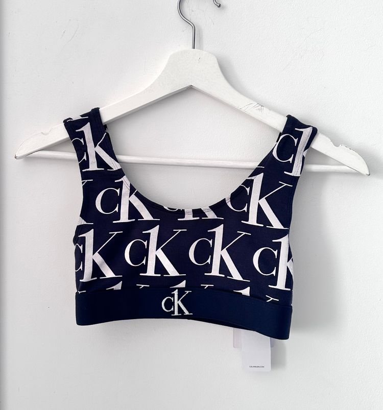 Calvin Klein Sports Bralet nowy S logowany z metką 