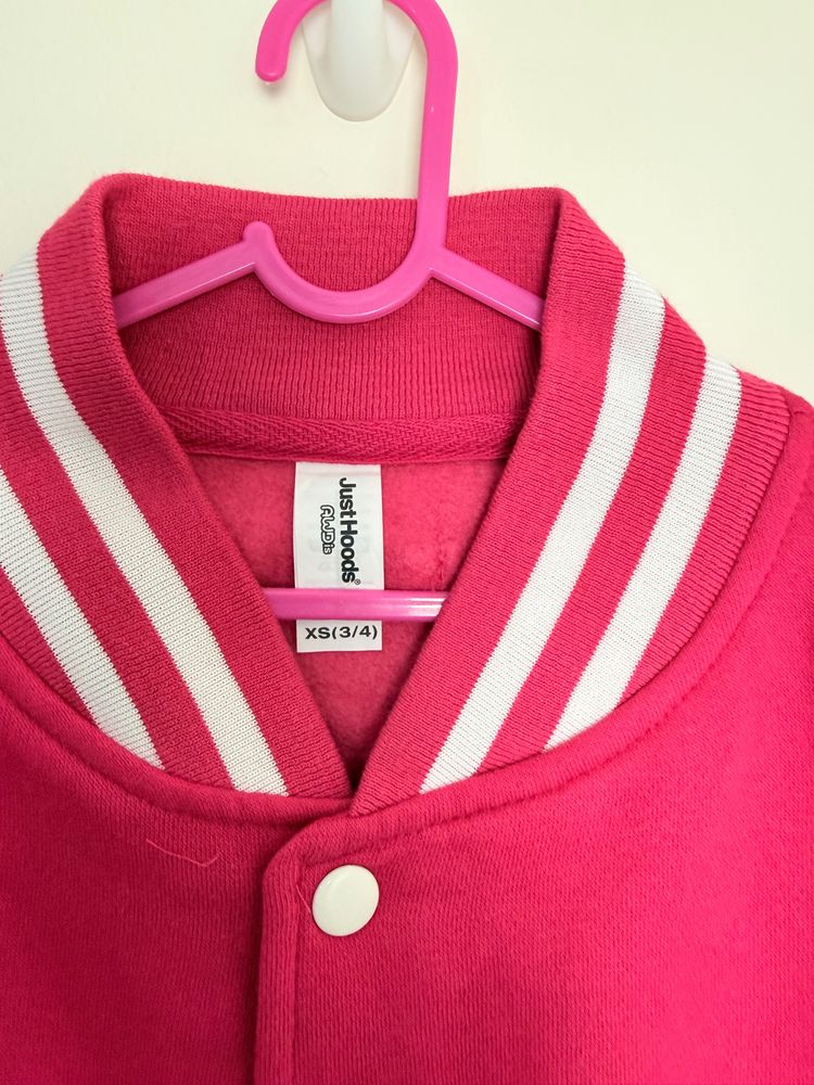 Just Hoods Kids Varsity Jacket image 1