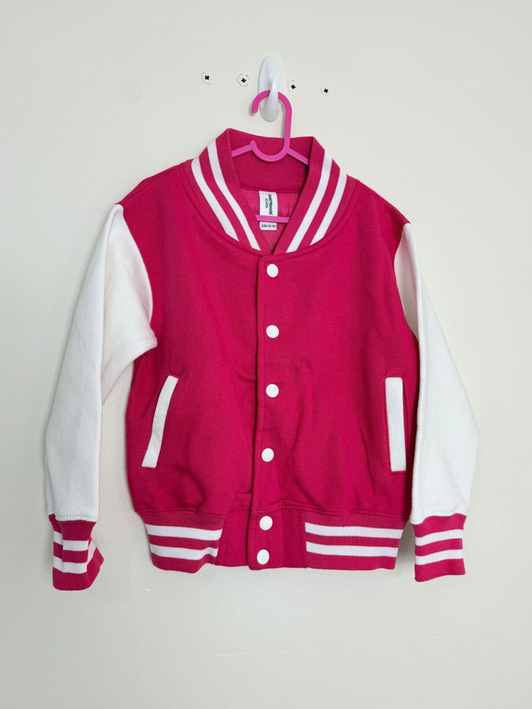 Just Hoods Kids Varsity Jacket imagen 2
