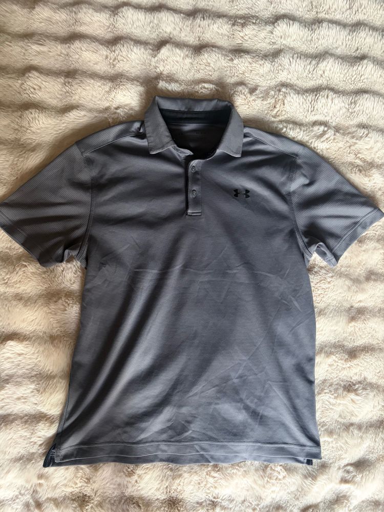 Under Armour Grey Polo Shirt