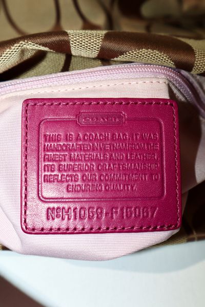 Coach Signature Canvas Crossbody Bag in Purple (Large) 2