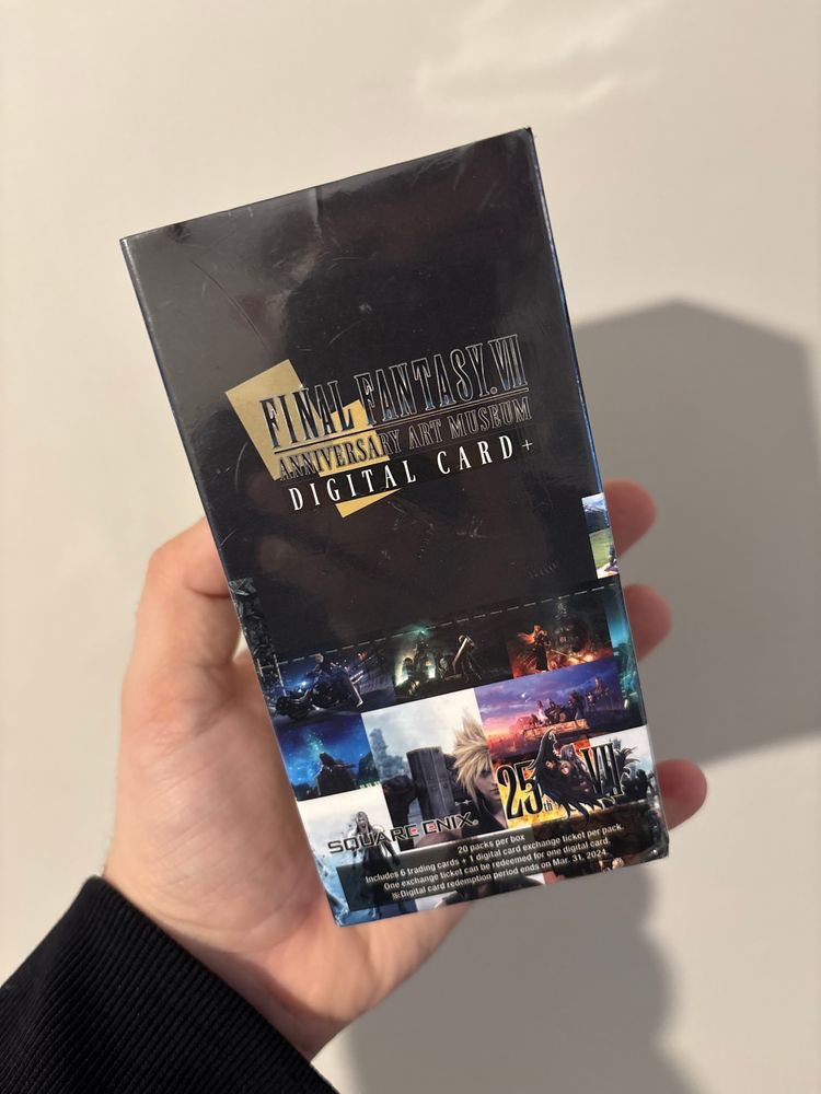 Final Fantasy Vii Digital Card (Sealed Full Booster Box)