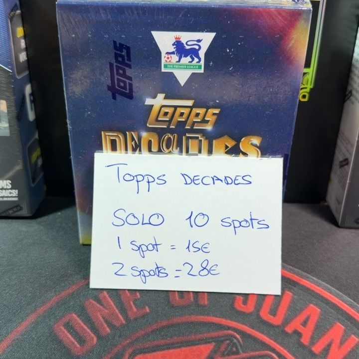 Topps B81 - 1 SPOT - X1 TOPPS DECADES  product image