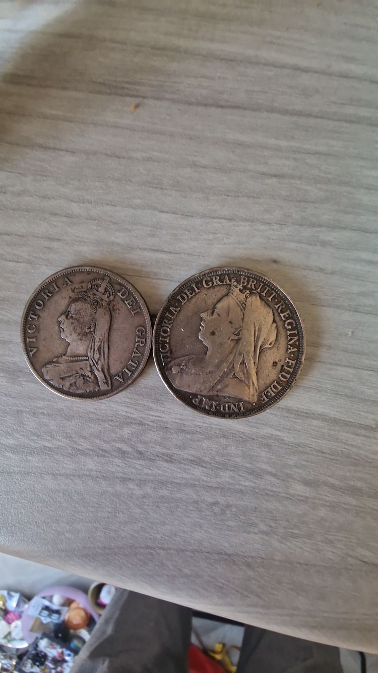 Left  side Vintage Coins image 1