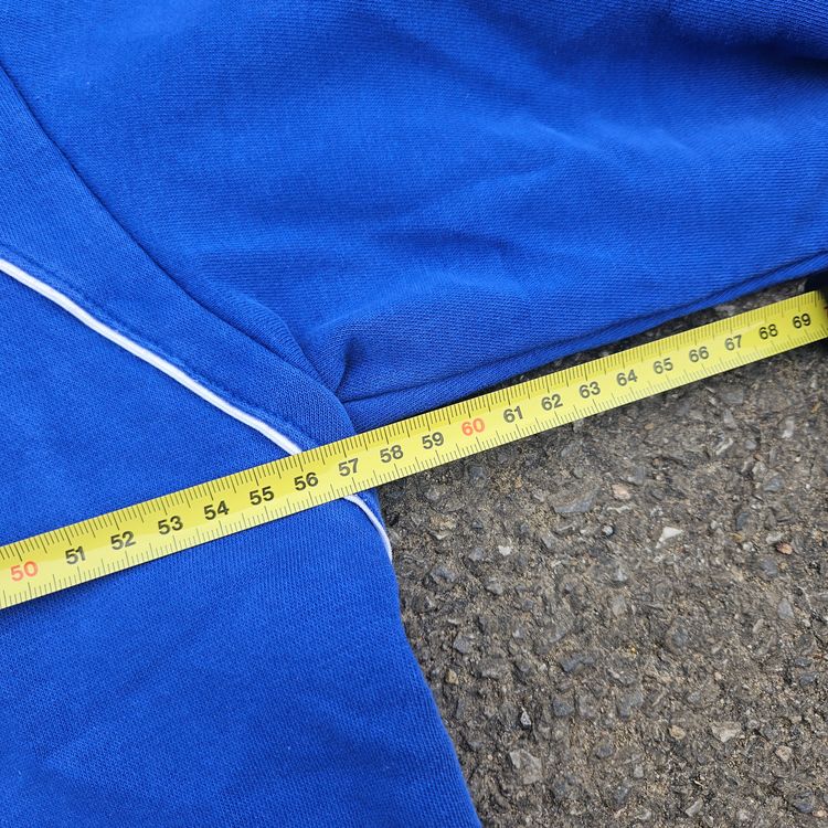 Adidas Blue Quarter-Zip Sweatshirt image 7