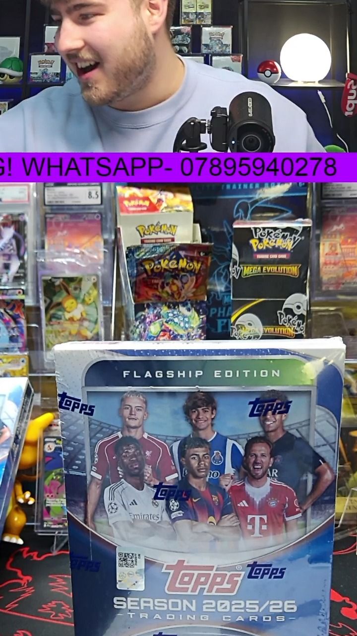 Manchester United F.C. TOPPS FLAHSHIP HOBBY BOX PYT BOX 1 - MAN UNITED product image