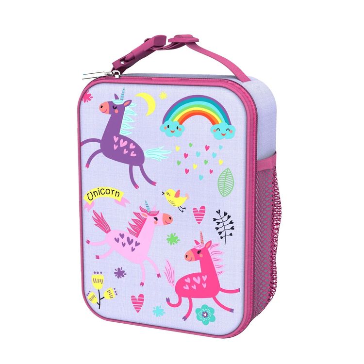 Other Kids Lunch Bag, Insulated, Unicorns, Medium product image
