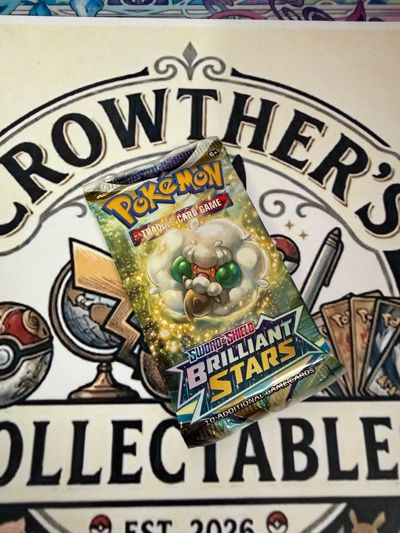 Pokemon Sword & Shield Brilliant Stars Trading Card Game Booster Pack