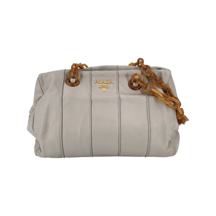 Prada Leather Shoulder Bag BL0789 imagen 1