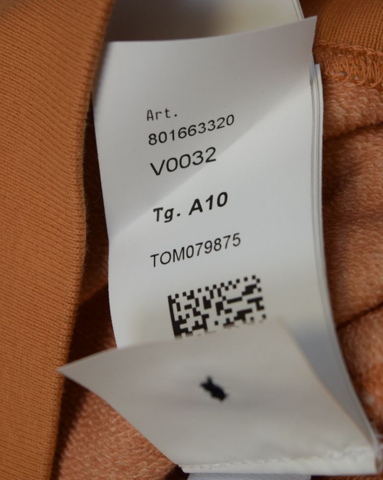 Stone Island Kids Crewneck Sweatshirt Orange Camo imagen 2
