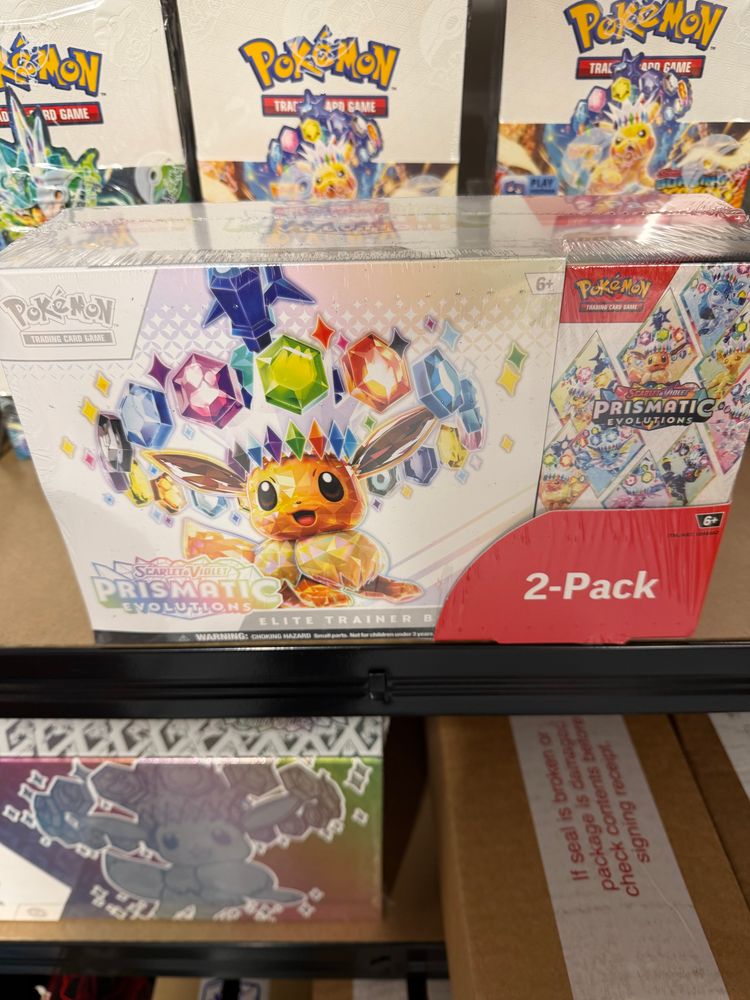 Pokémon Tcg Prismatic Evolutions Elite Trainer Box 2-Pack