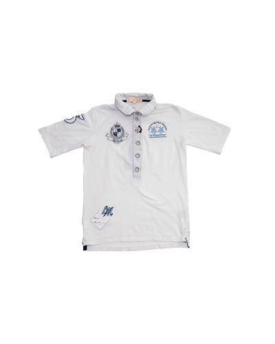 La Martina White Polo Shirt
