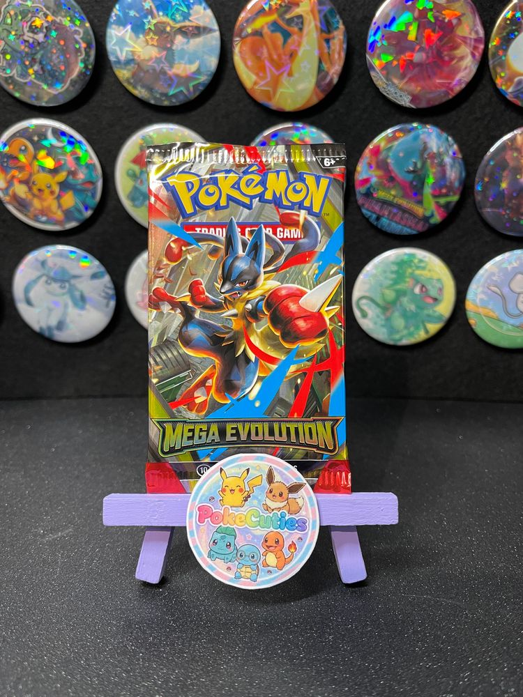  Mega Evolution base set - pack on screen