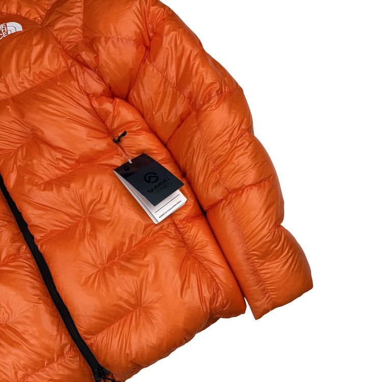 North Face Orange Summit Series 800 Pro Cloud Down Puffer Jacket - Small imagen 8