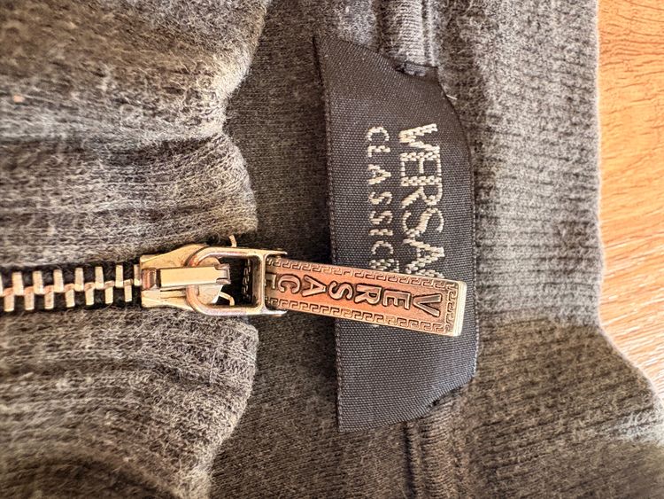 Immagine di Versace Classic Zip Neck Sweatshirt 5