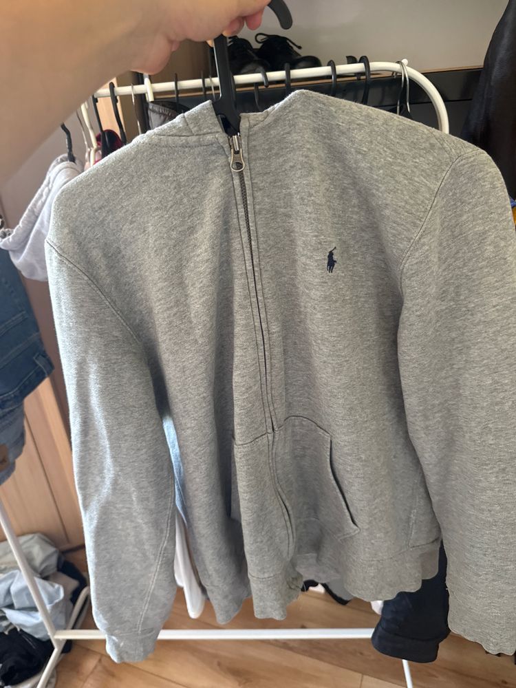 Polo Polo Ralph Lauren Grey Zip-Up Hoodie product image