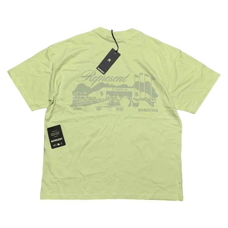 Represent Medium Raceway Graphic Match Green Tee