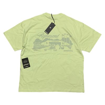 Represent Medium Raceway Graphic Match Green Tee