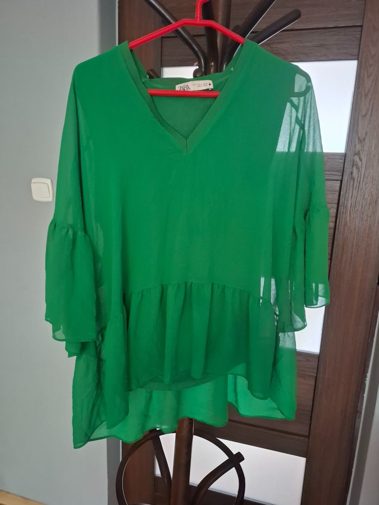 Zara Green Blouse product image