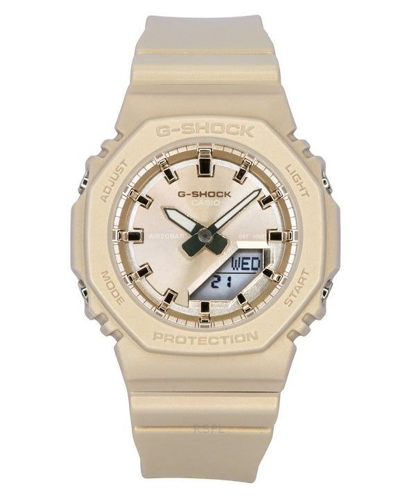 Casio G-Shock Analog Digital Bio-Based Resin Strap Rose Gold Dial Quartz GMA-P2100ST-9A 200M Women's Watch image 1