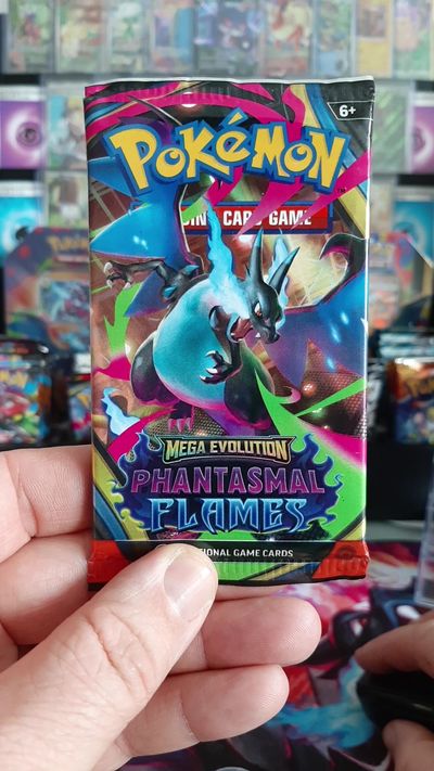 Pokémon Trading Card Game Mega Evolution Phantasmal Flames Booster Pack
