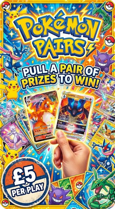 Pokémon Pairs Game