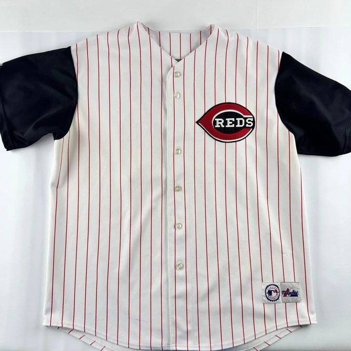 Majestic Cincinnati Reds Griffey 30 Baseball Jersey obraz 1