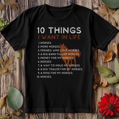 Things I Want in My Life: Horse 2