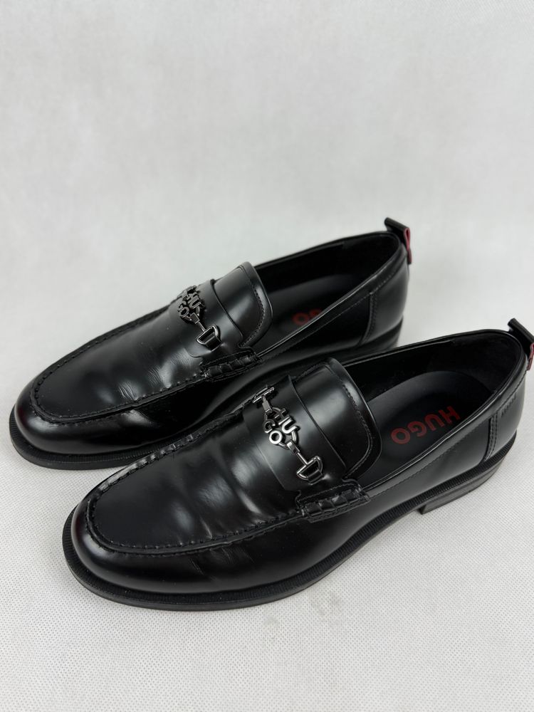 Hugo Boss Hugo Black Leather Loafers product image