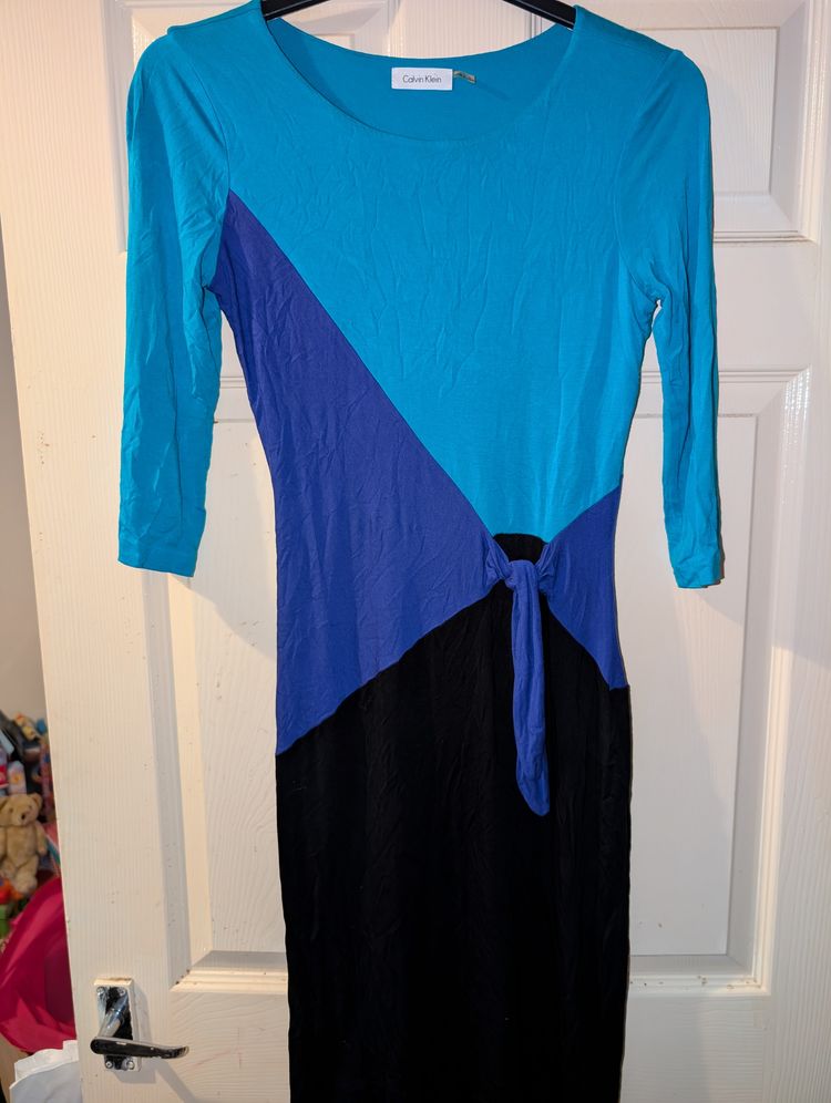 Calvin Klein Color Block Dress