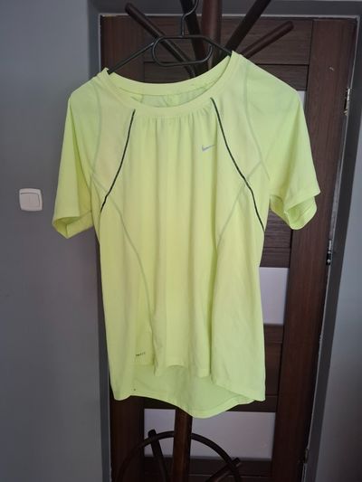 Nike Yellow Short Sleeve Sports Shirt