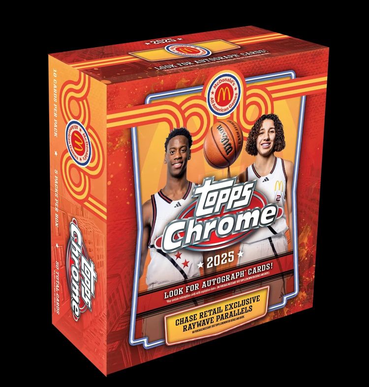 Topps Chrome 2025 Basketball Cards