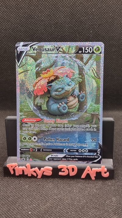 bubble venusaur Pokemon card TCG ( Fan Art) 1713