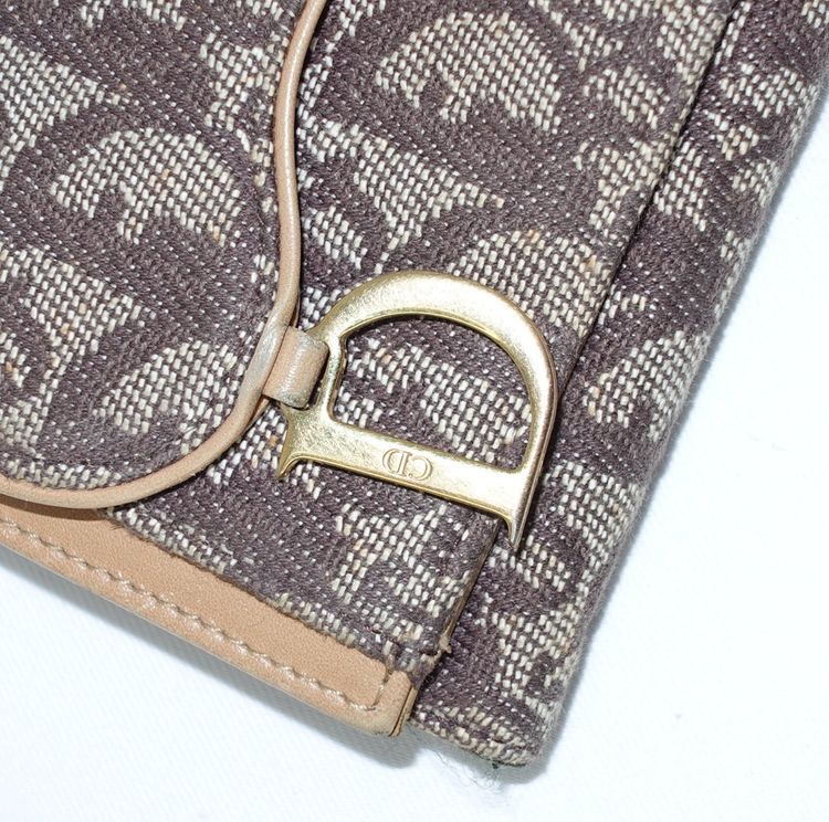 Dior Brown Monogram Wallet 5