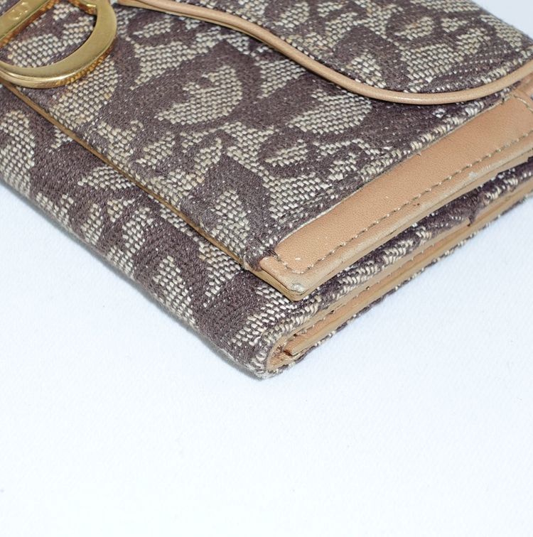 Dior Brown Monogram Wallet 20