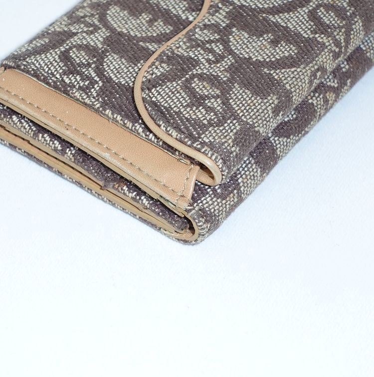 Dior Brown Monogram Wallet 9