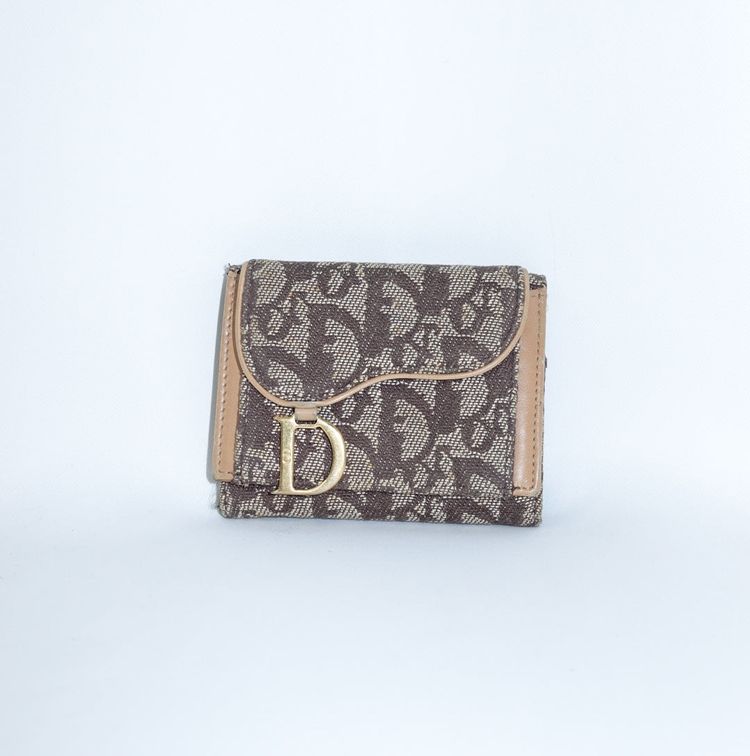 Dior Brown Monogram Wallet