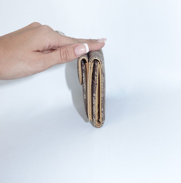 Dior Brown Monogram Wallet 8