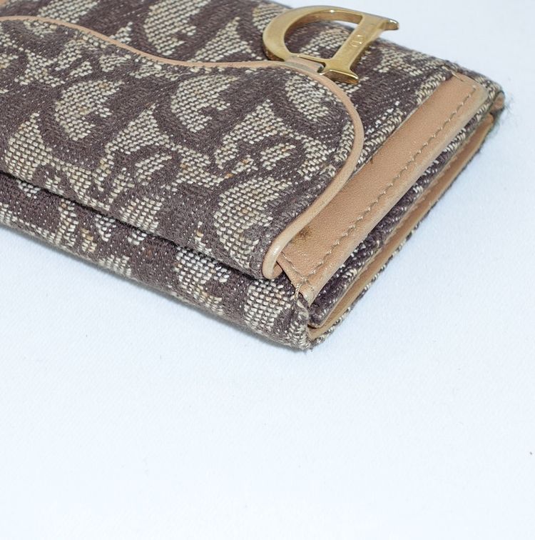 Dior Brown Monogram Wallet 21