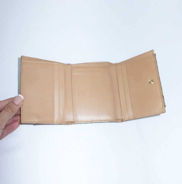 Dior Brown Monogram Wallet 15