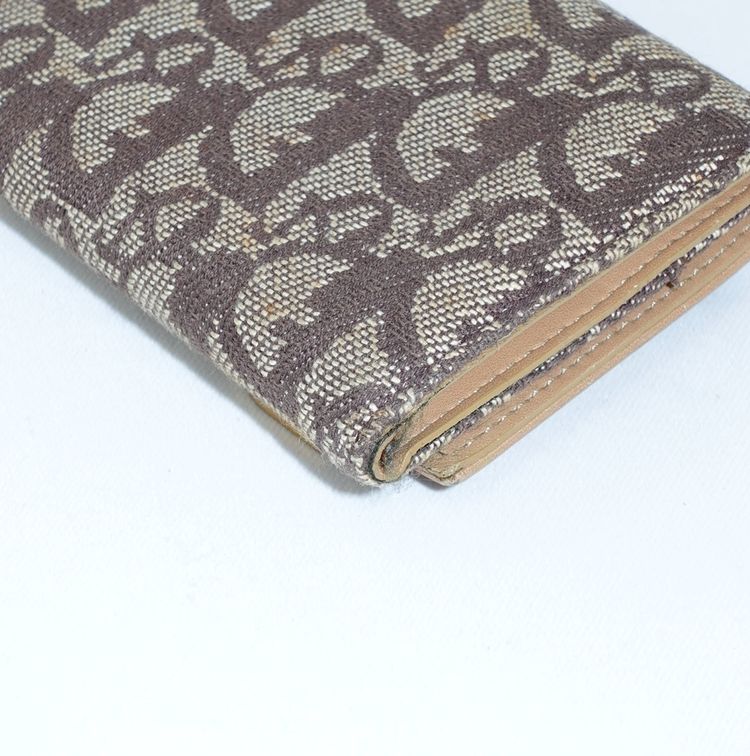 Dior Brown Monogram Wallet 6
