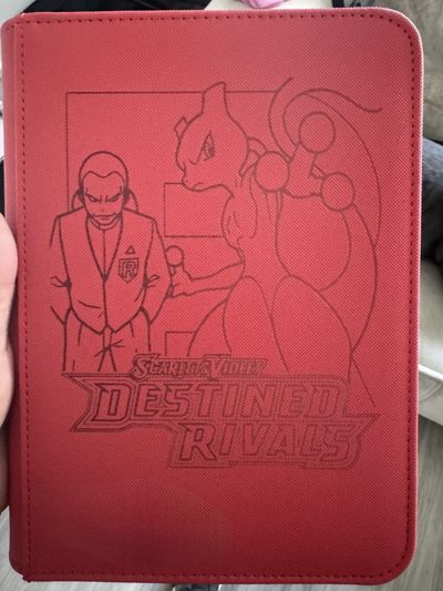 Red Mintkeeper Toploader binder