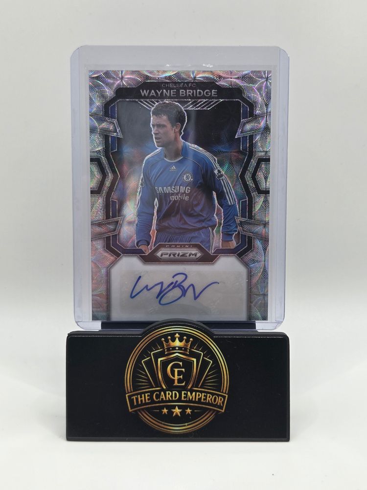 Wayne Bridge (Chelsea) Autographed Card Prizm Premier League 2023-2024
