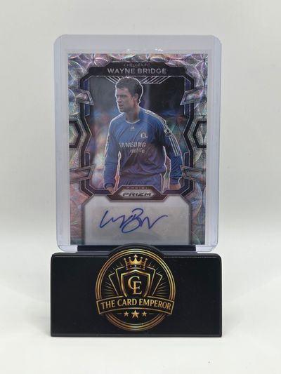 Wayne Bridge (Chelsea) Autographed Card Prizm Premier League 2023-2024